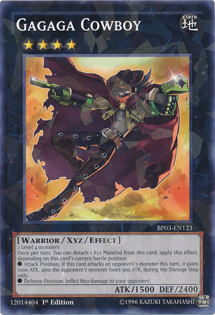 Gagaga Cowboy [BP03-EN123] Shatterfoil Rare