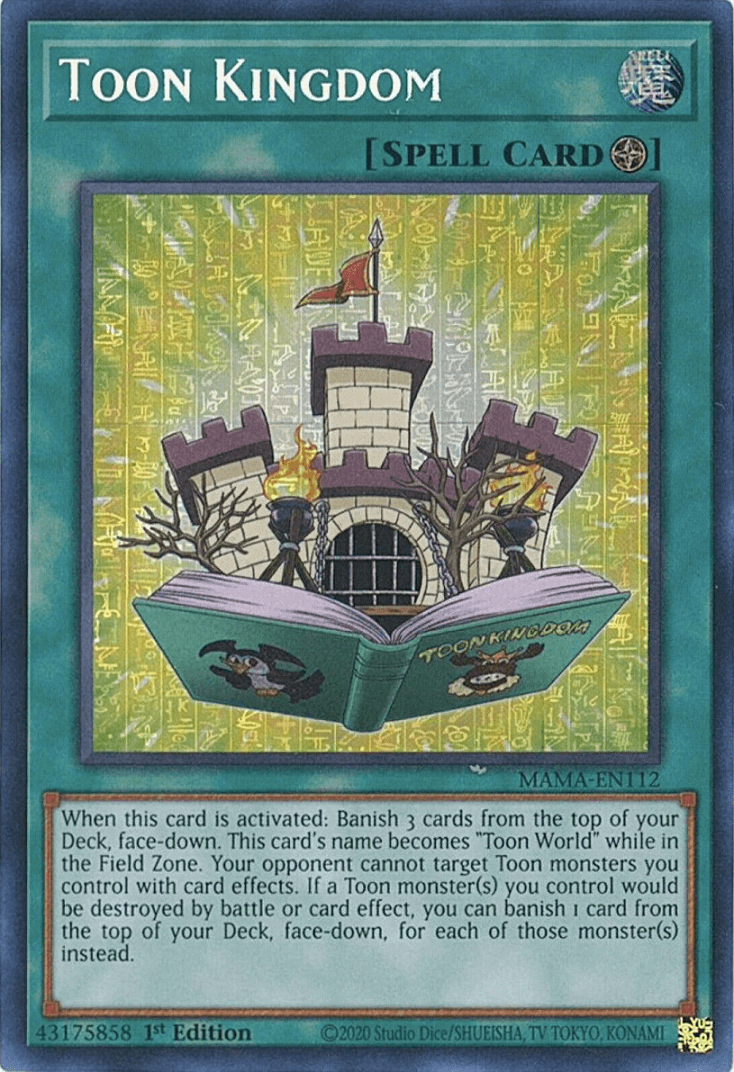 Toon Kingdom [MAMA-EN112] Ultra Pharaoh's Rare