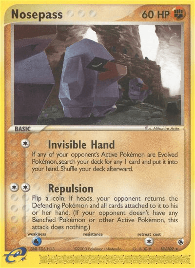 Nosepass (18/109) [EX: Ruby & Sapphire]