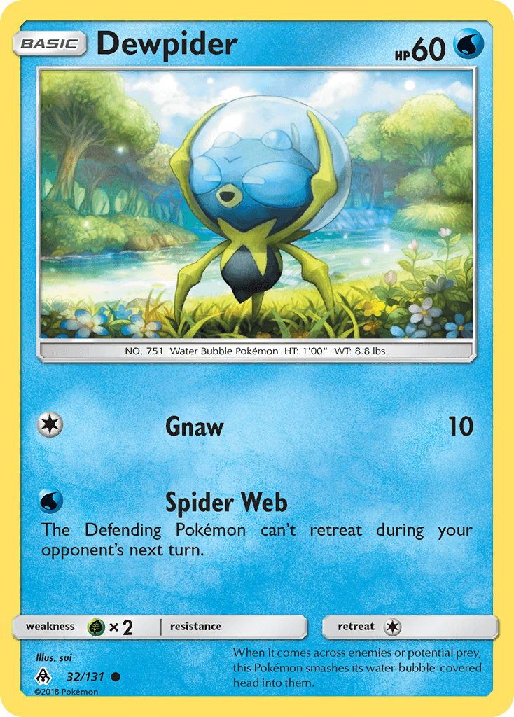 Dewpider (32/131) [Sun & Moon: Forbidden Light]