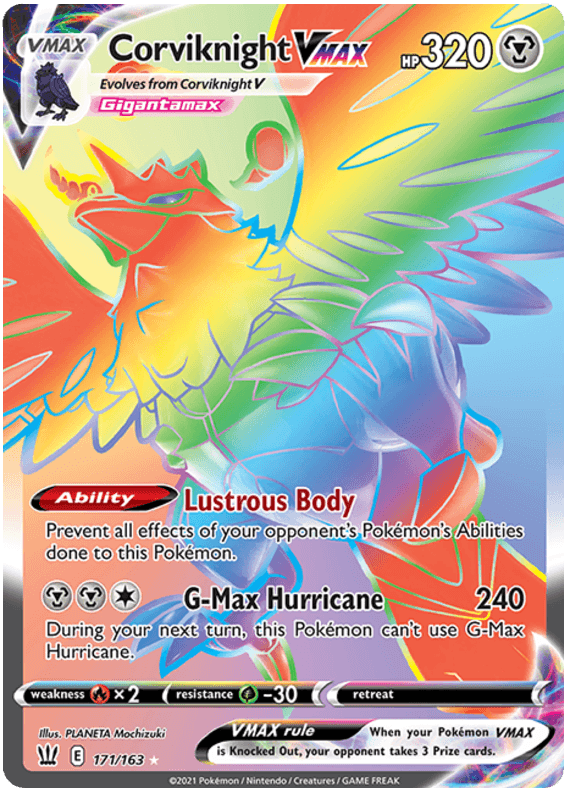 Corviknight VMAX (171/163) [Sword & Shield: Battle Styles]