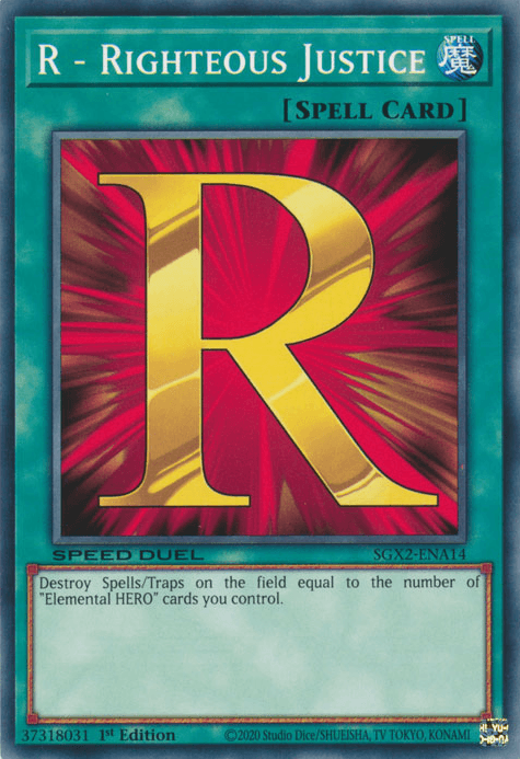 R - Righteous Justice [SGX2-ENA14] Common