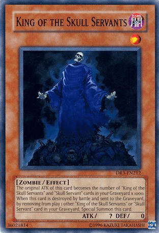 King of the Skull Servants [DR3-EN212] Common