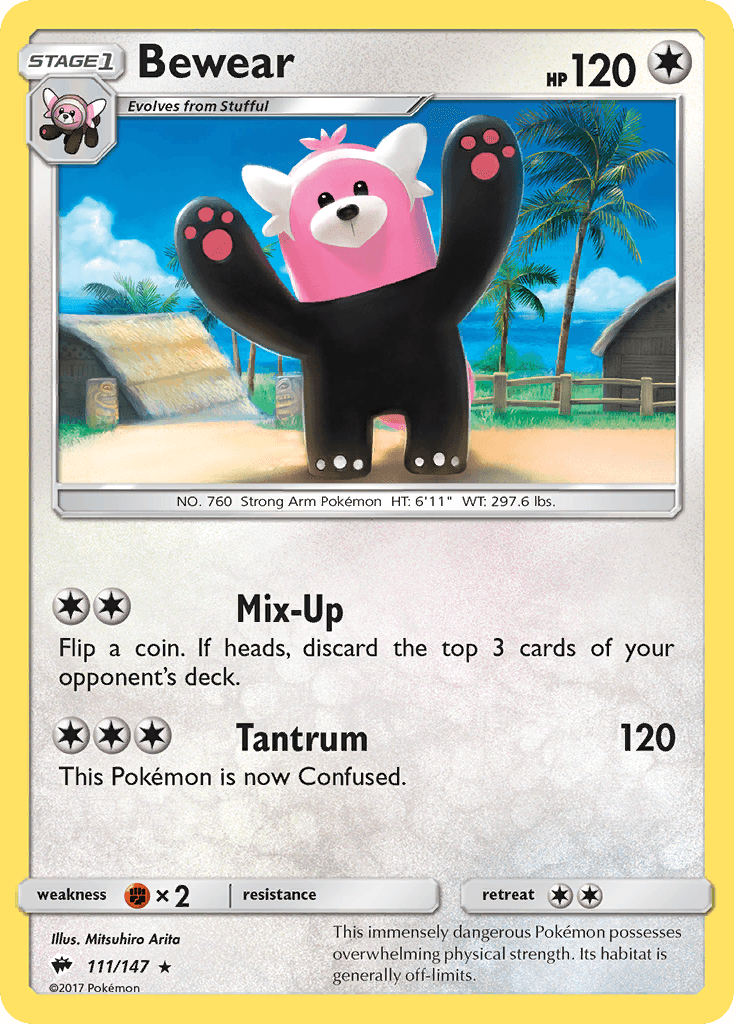 Bewear (111/147) [Sun & Moon: Burning Shadows]