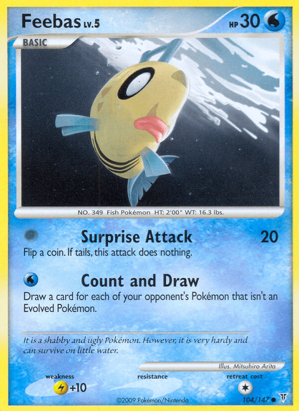 Feebas (104/147) [Platinum: Supreme Victors]