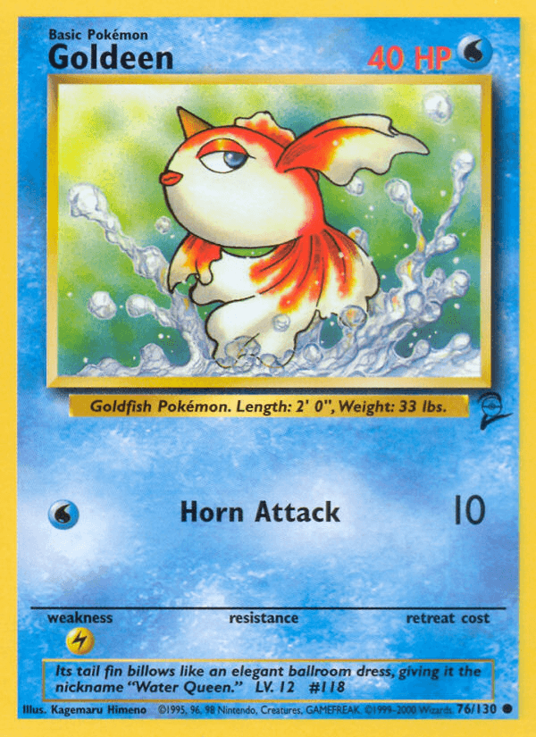 Goldeen (76/130) [Base Set 2]