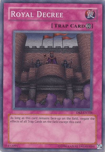 Royal Decree [DB2-EN106] Super Rare