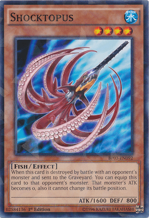 Shocktopus [BP03-EN092] Shatterfoil Rare