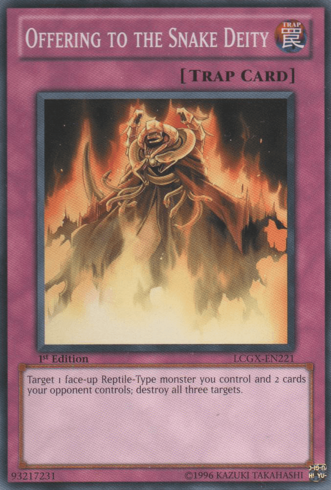 Offering to the Snake Deity [LCGX-EN221] Common