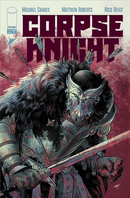 CORPSE KNIGHT #1 (OF 6) COVER A MATTHEW ROBERTS & RICO RENZI