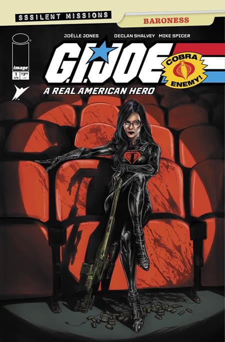 GI JOE A REAL AMERICAN HERO SSSILENT MISSIONS BARONESS #1 (ONE SHOT) COVER A JOELLE JONES