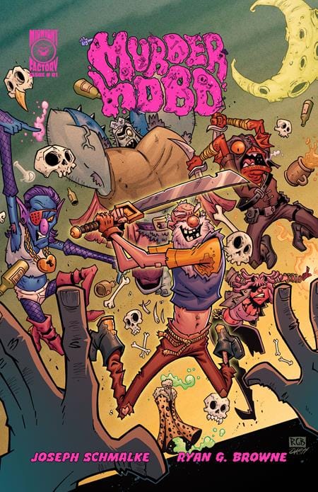 MURDER HOBO #1 COVER A RYAN G BROWNE
