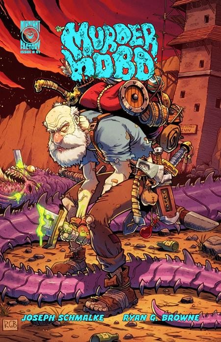 MURDER HOBO #1 COVER B RYAN G BROWNE VARIANT