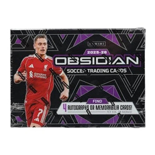 2025-26 Panini Obsidian Soccer Trading Card Box (Hobby)