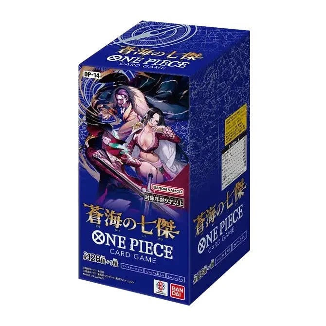 (Japanese) One Piece TCG:  The Azure Sea's Seven OP-14 Booster Box